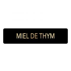 Etiquette thym la boite de 1000