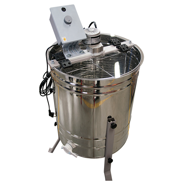 Extracteur miel tangentiel Minima électrique 4 cadres de corps Dadant ou 8 cadres de hausse Dadant ou 4 cadres Langstroth