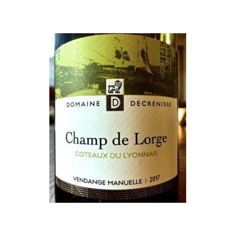 vin chardonnay - champ de Lorge