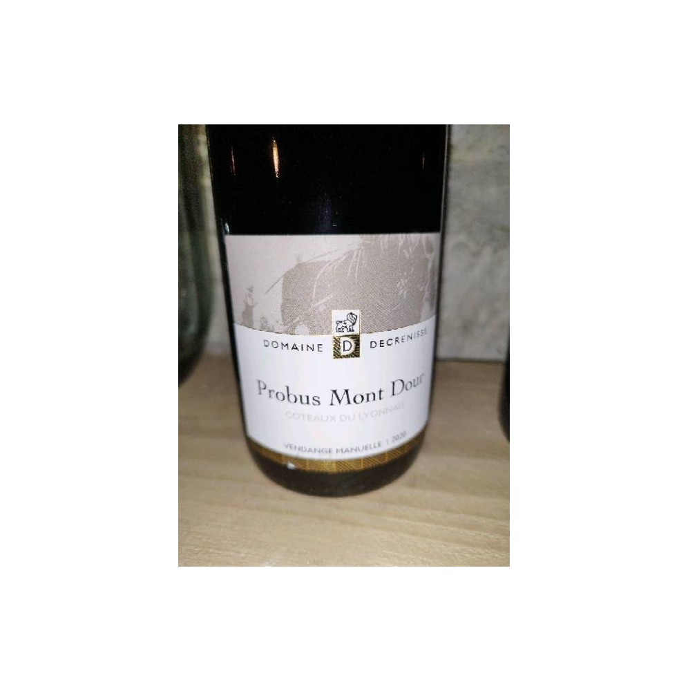 Vin Probus Mont Dour - AOP coteaux du lyonnais rouge -