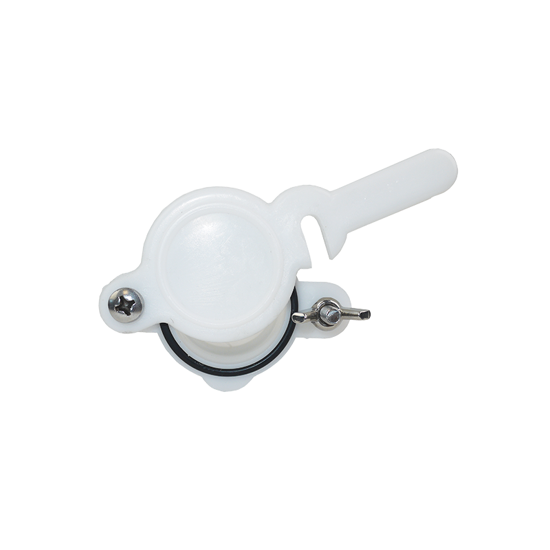 Robinet plastique femelle a clapet + ecrou 40/49 + joint