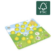 Jeu cache-cache abeille en bois memory