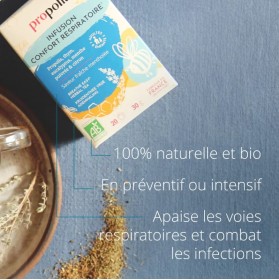 Infusion confort respiratoire Bio Propolis & Plantes