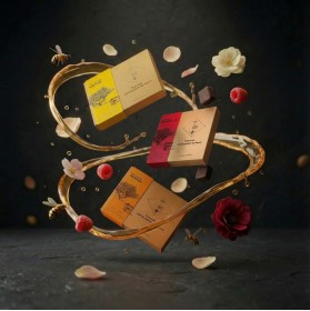 Le Carré - Chocolat fourré au miel & Pollen - Passion