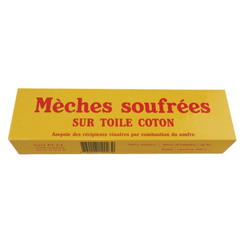 Meches soufrées 250 g