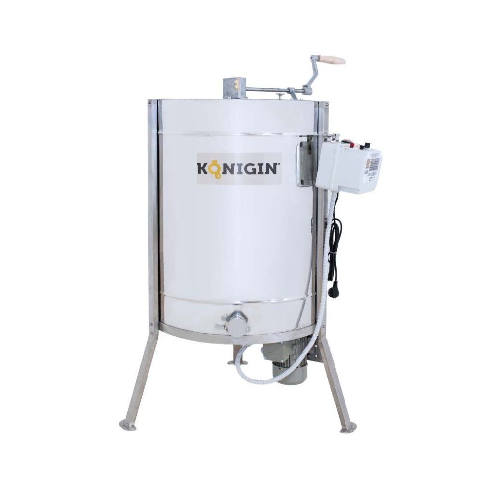Extracteur auto-réversible 4 cadres Königin 63-4-AKG