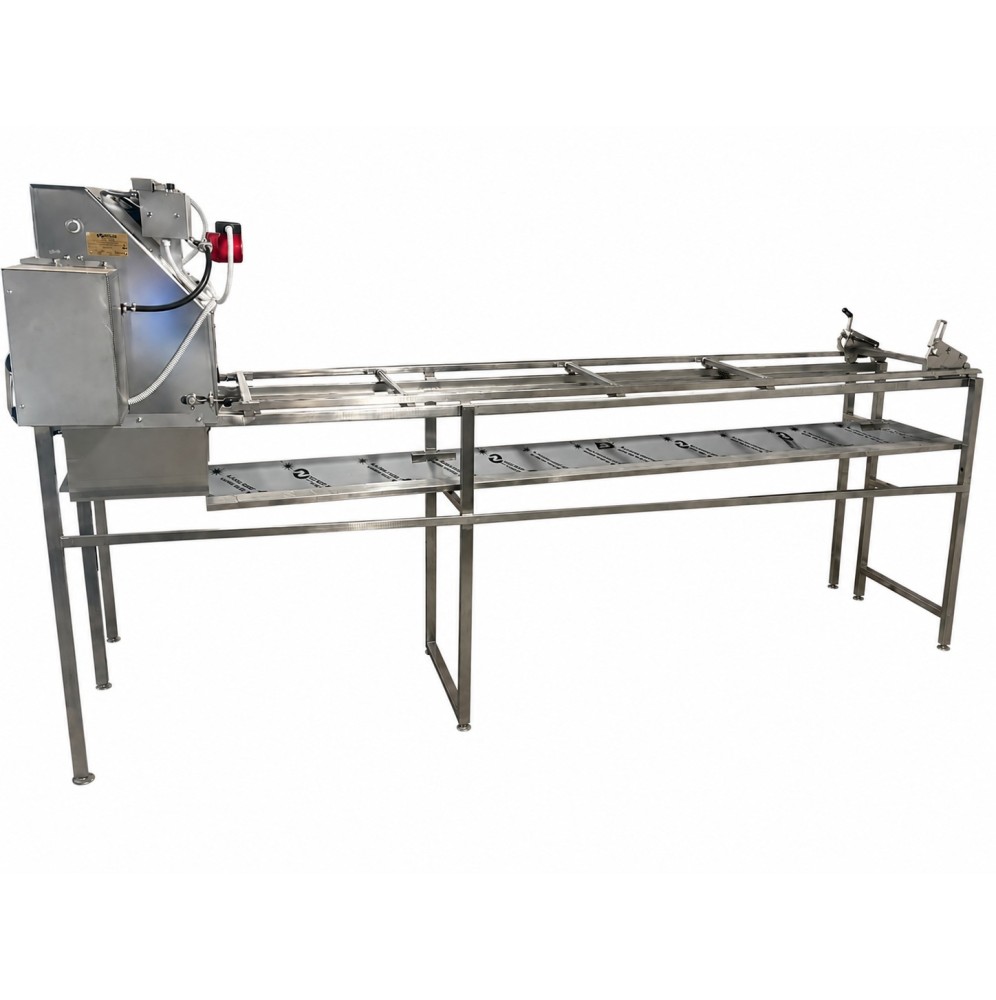 Machine à désoperculer automatique à couteaux chauffants oscillants Königin FG-A-3-USA