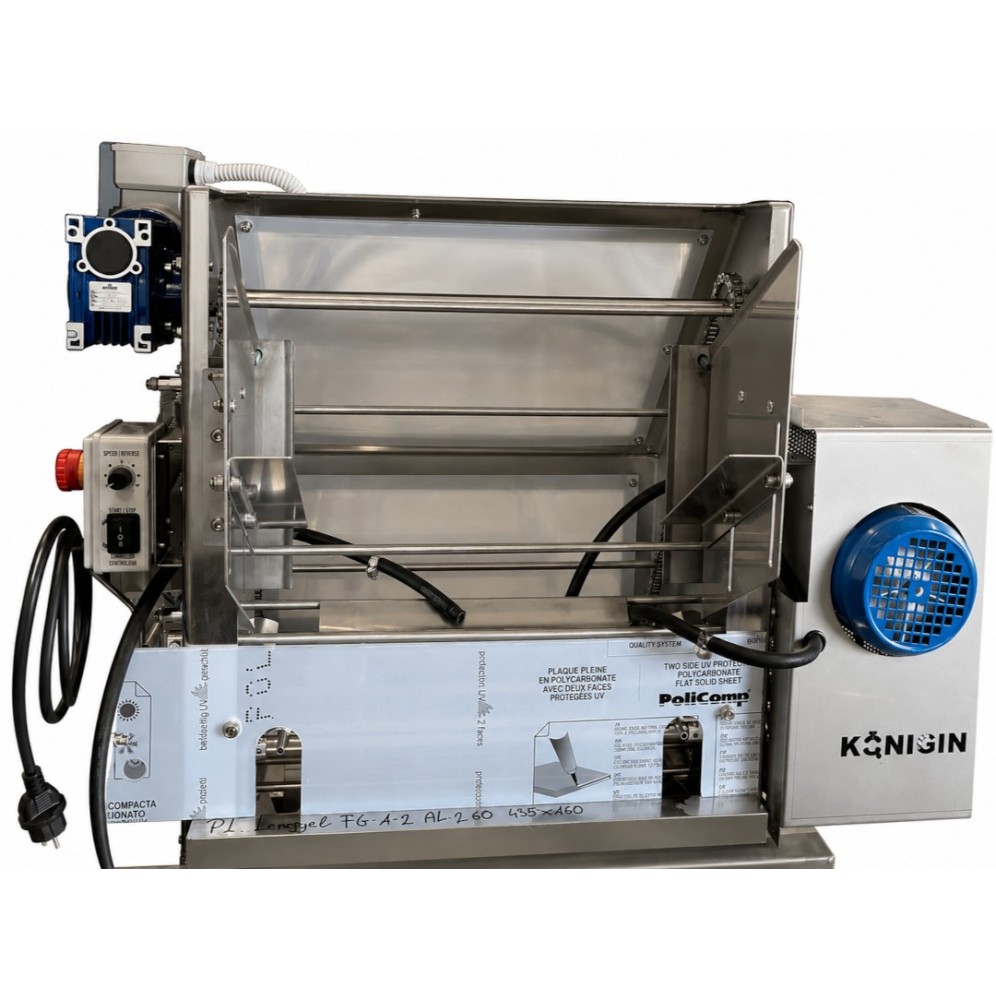 Tête de désoperculation automatique à couteaux chauffants oscillants Königin FG-A-ONLYHEAD