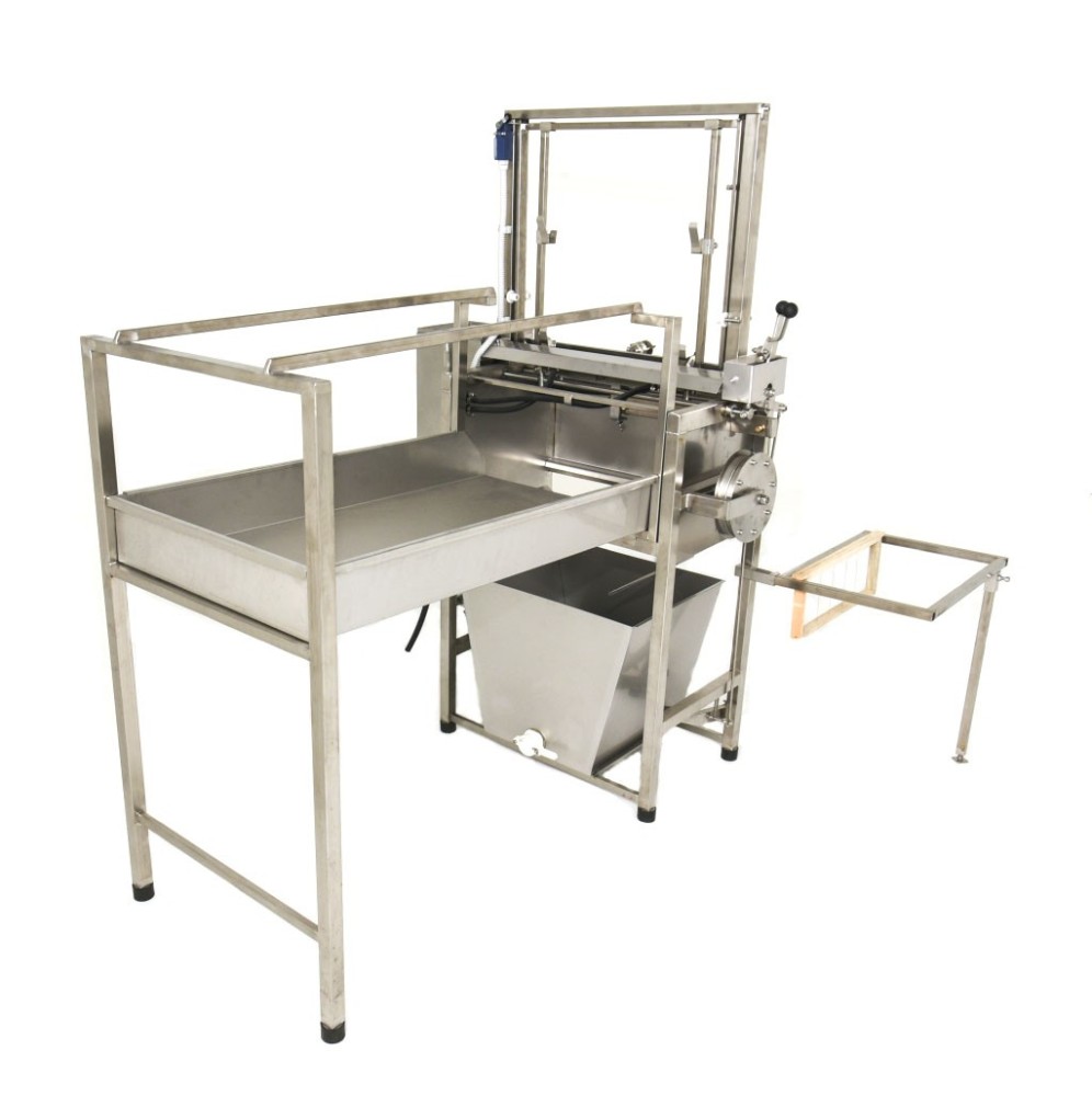 Machine à désoperculer semi-automatique à couteaux chauffants oscillants Königin FG-K-F-KAD