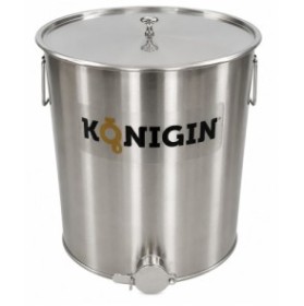Cuve à miel 25 L avec couvercle Königin K-25-CA