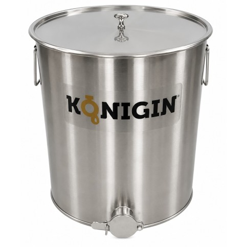 Cuve à miel 35 L avec couvercle Königin K-35-CA