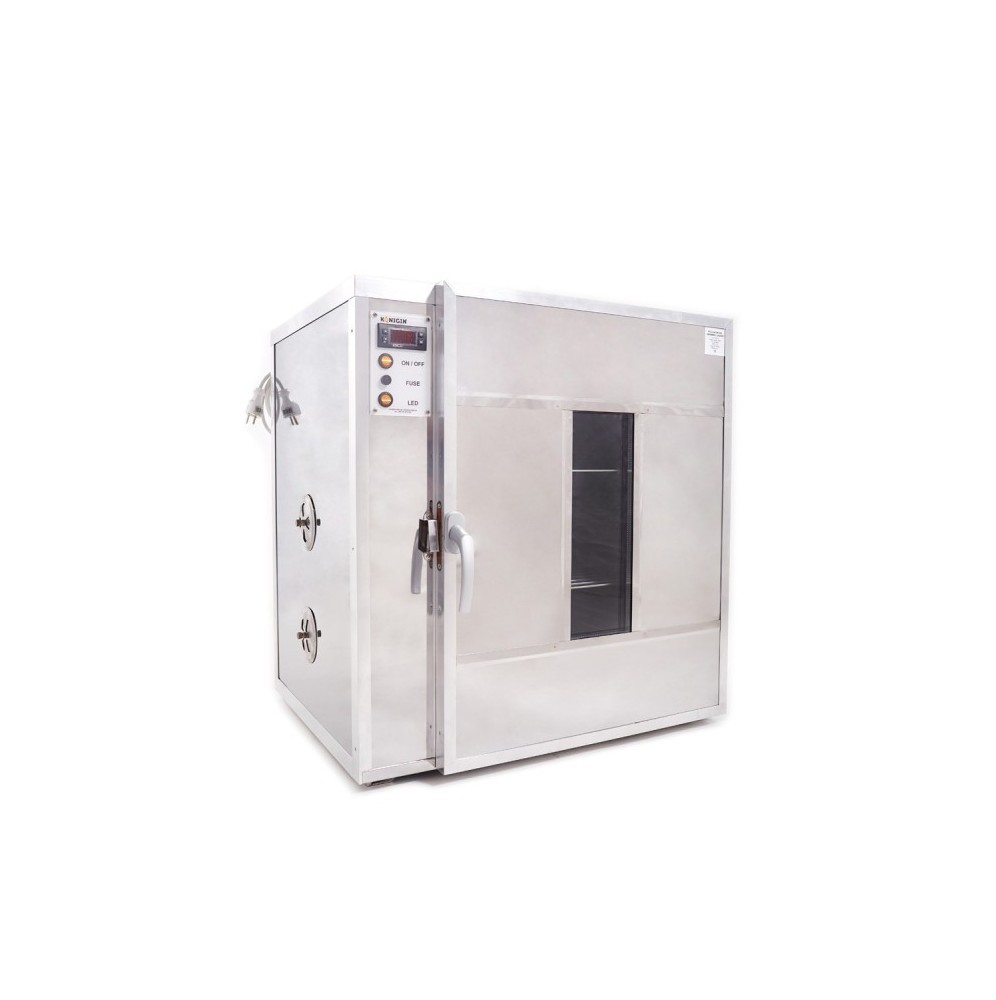 Étuve à miel à porte vitrée, habillage Glasbord, Königin MMG-70