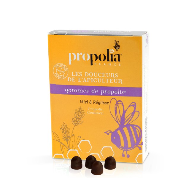 Gommes Propolis-Réglisse