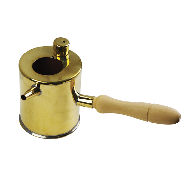 Burette a cire en laiton