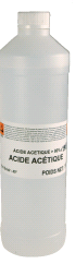 Acide acetique  80% bouteille de 1 kg