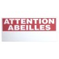Panneau attention abeilles 300 x 170 mm