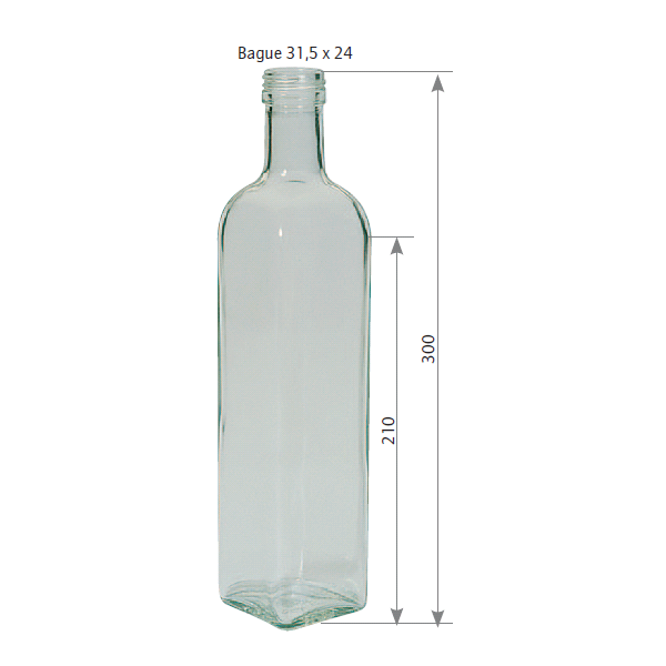1000 ml marasca std le pack de 10