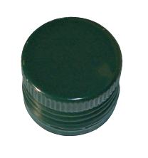 Bouchon vis + verseur vert le sachet de 100