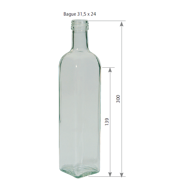 750 ml marasca le pack de 10