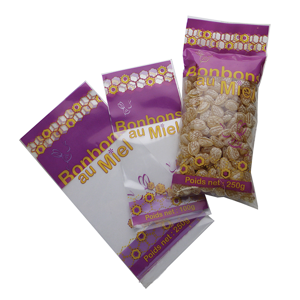 Sac apifun 100g bonb/miel la liasse de 100