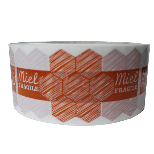 Adhesif miel/fragile 50mmx100m