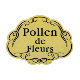 Etiquette pollen" or le rouleau de 1000" apisaveurs