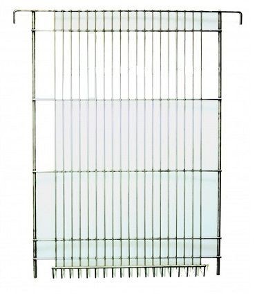 Grille inox pour ext.d-9 quarti