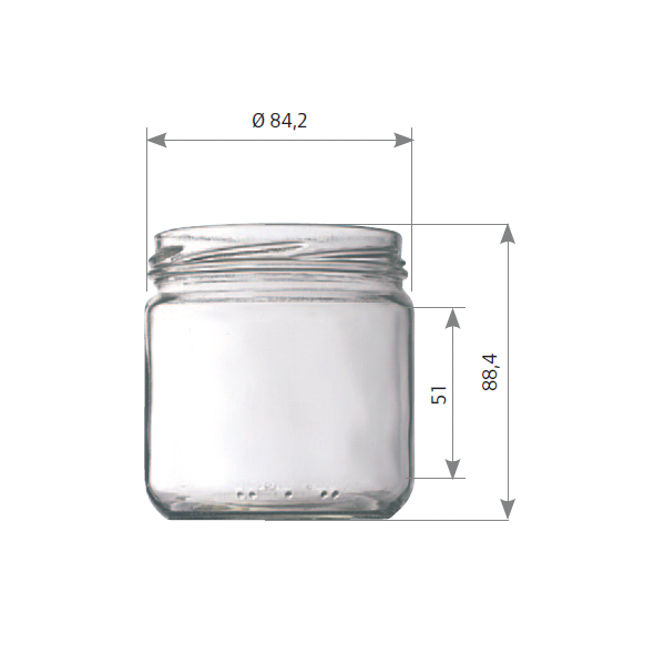 500 g chonig 390 to 82 la palette de 1760
