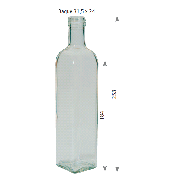 500 ml marasca le pack de 10