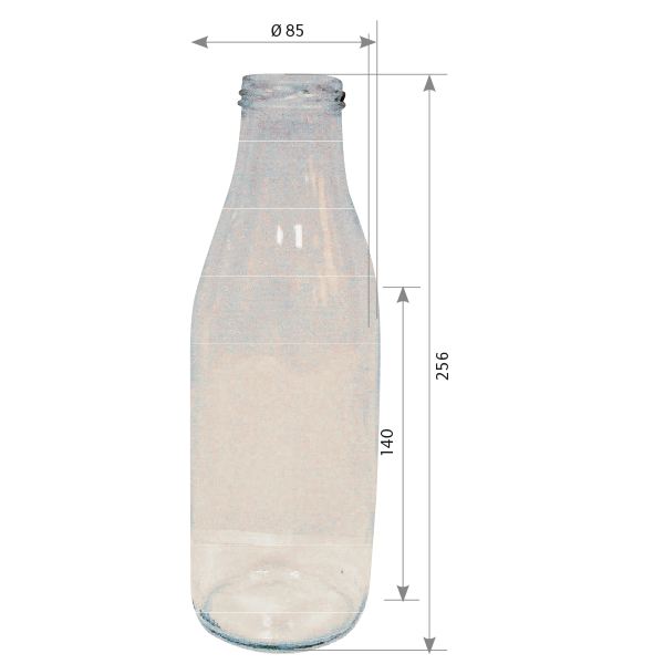 Bouteille fraicheur 1 l to 48 le pack de 20