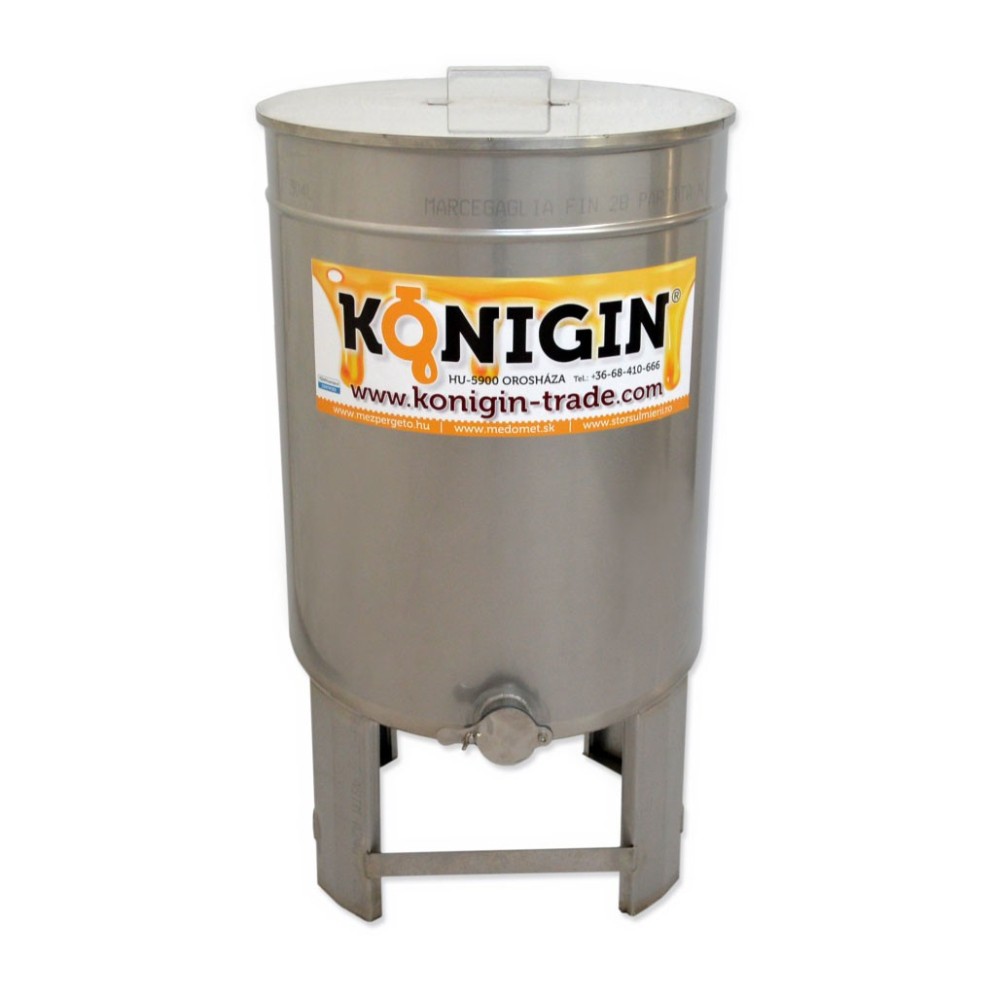 Maturateur 100L Konigin , simple cuve, avec pieds, fond incliné