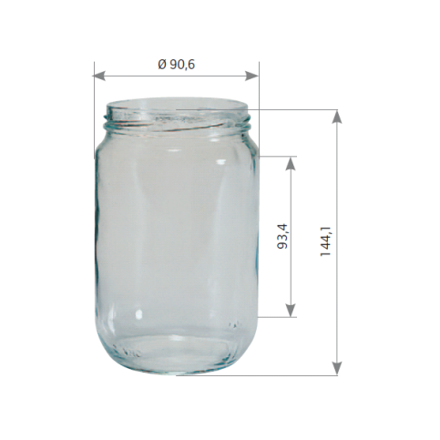 Pot deco carre 212ml + capsule haute argentee le pack de 6 Pot deco carre 212ml + capsule haute argentee le pack de 6