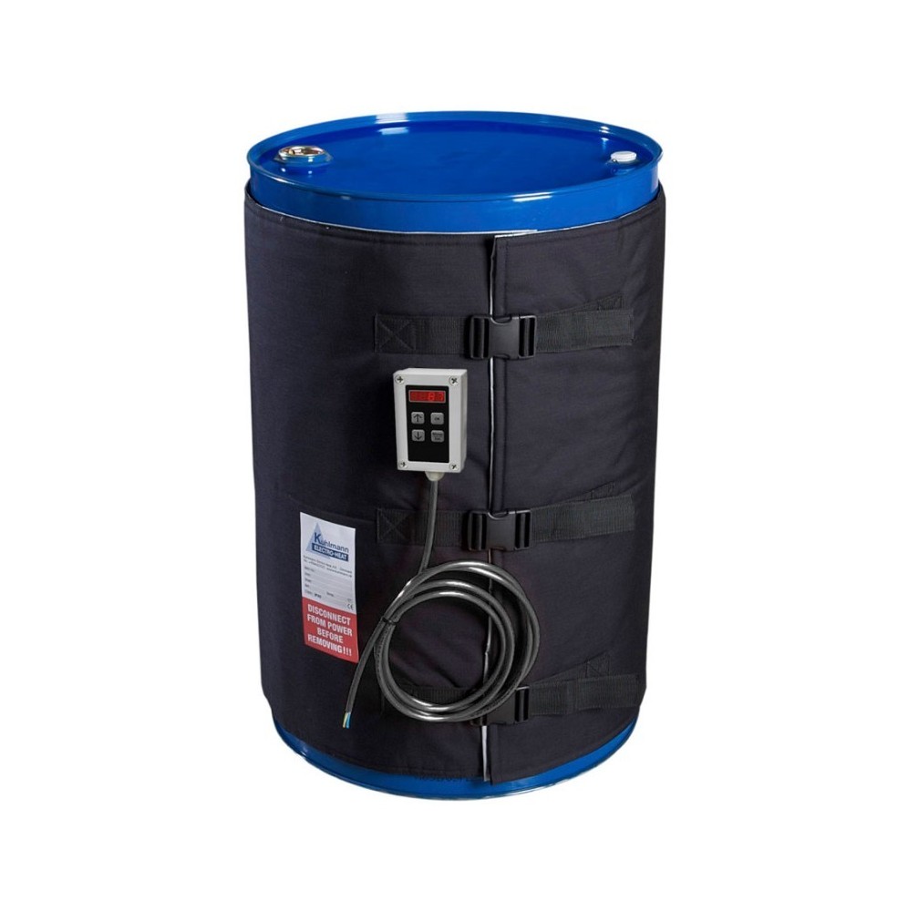 Couverture chauffante pour fut 200 litres/280kg miel