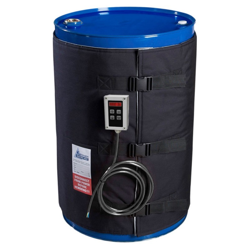 Couverture chauffante pour fut 200 litres/280kg miel
