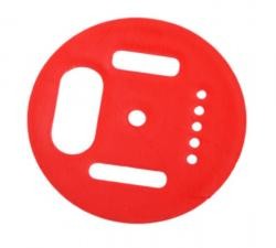 disque 4 positions plastique 50 mm 