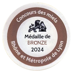 Médaille de bronze 2024, Concours des miels du Rhône